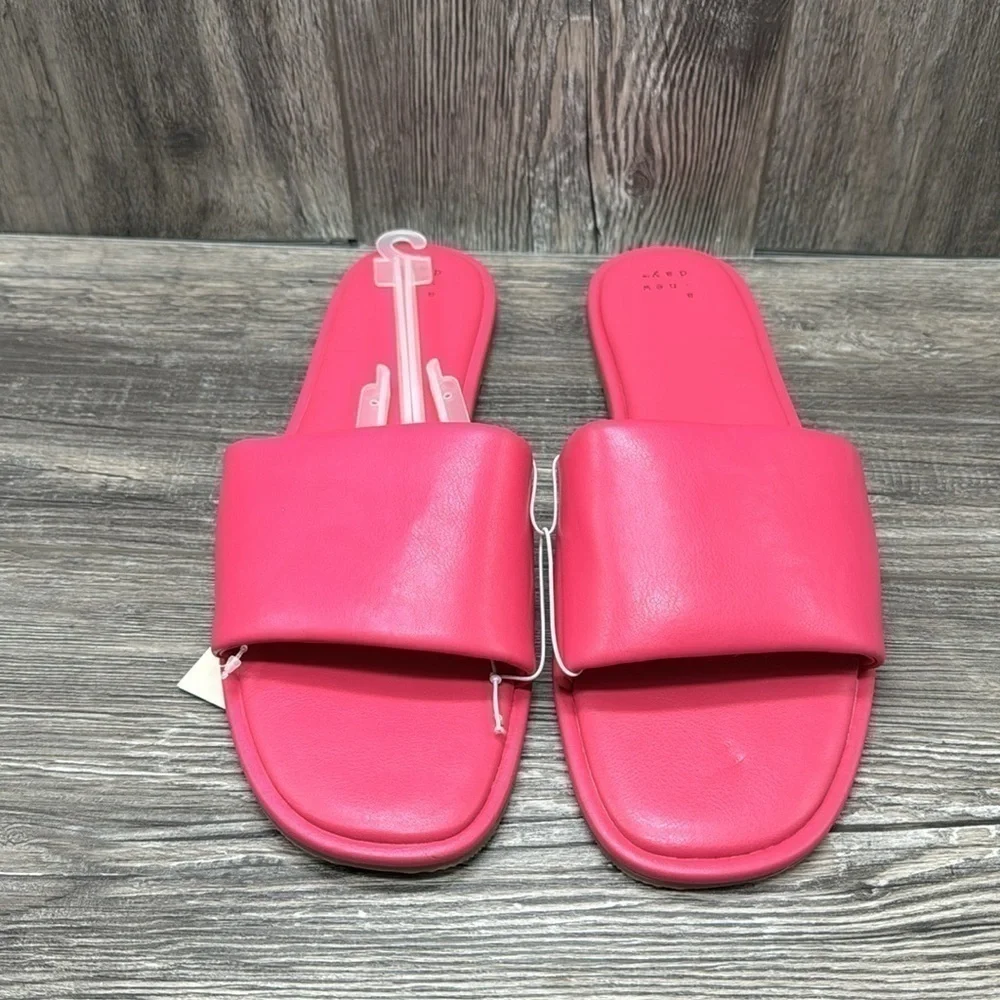 Women's Lulu Slide Sandals - A New Day Pink - Picture 3 of 5